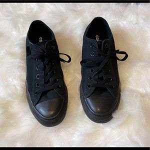 Black Monochrome Converse Chuck Taylors